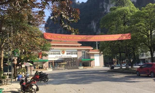 Đìu hiu chợ cửa khẩu Tân Thanh ngày cuối năm Ảnh: Duy Chiến