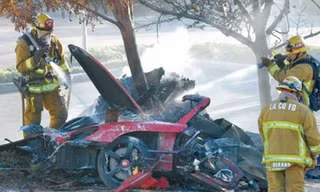 Chiếc Porsche chở sao Fast & Furious có vấn đề?