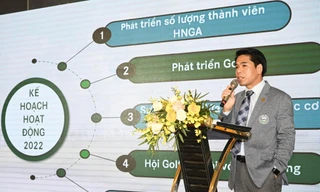 Hội golf TP Hà Nội tổ chức 3 giải đấu quy mô trong năm 2022