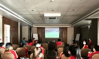 ĐT nữ Việt Nam mổ băng hình, sẵn sàng đương đầu với ‘ngọn núi’ Nhật Bản 