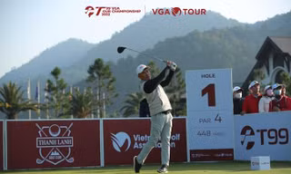 Doãn Văn Định dẫn đầu ngày thi đấu đầu tiên của VGA Tour Championship 2022