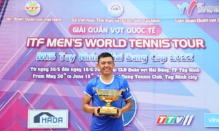 Lý Hoàng Nam lập hat-trick vô địch trong 3 tuần liên tiếp 