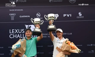 Anh Minh và Thảo My vô địch giải Lexus Challenge 2022 