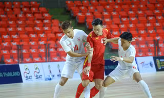 Việt Nam bị Myanmar cầm hòa trận ra quân giải futsal Đông Nam Á 