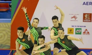 Aerobic Việt Nam giành HCV thế giới lịch sử 