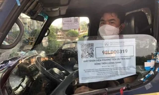 Doanh nghiêp vận tải đăng ký "luồng xanh" tại địa chỉ trang web mới.