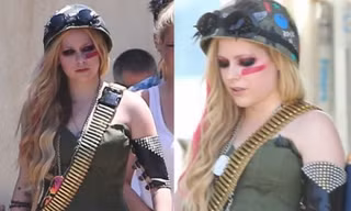 Avril Lavigne hầm hố với trang phục cực ngầu
