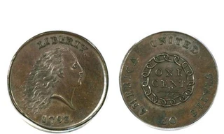 Hình ảnh đồng 1 xu giá…1,38 triệu USD