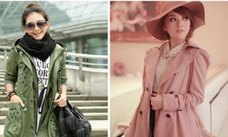 Cực chất với áo khoác phong cách quân đội