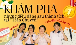 Teen Trần Chuyên miệt mài ôn thi vẫn không quên "cháy" hết mình với thanh xuân