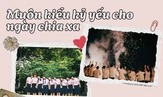 Muôn kiểu concept chụp kỷ yếu cho teen cuối cấp, thỏa sức "biến hình" mùa chia tay