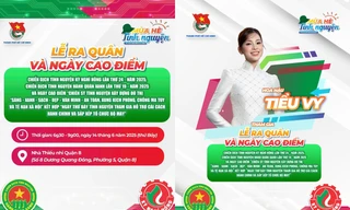 Hơn 50.000 chiến sĩ tình nguyện tham gia Kỳ nghỉ Hồng và Hành quân Xanh 2025