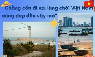 Góc "sống ảo" đầy chất thơ: Đâu cần đi xa, làng chài Việt Nam đẹp đến vậy mà!