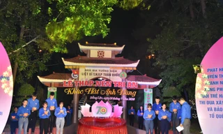 Tuổi trẻ Hà Tĩnh thắp nến tri ân các Anh hùng, Liệt sĩ