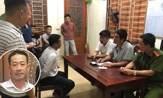 Hải bị bắt giữ sau khi gây án.