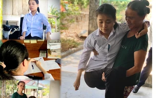 12 năm thực hiện giấc mơ giảng đường trên đôi chân của mẹ