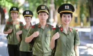 Sinh viên Học viện An ninh nhân dân tham gia học tập. Ảnh: DƯƠNG TRIỀU