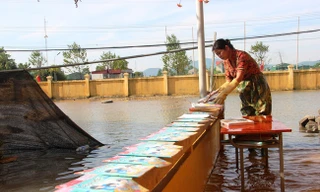 Trường ĐH Thương mại: Hỗ trợ 5 triệu đồng cho 105 sinh viên vùng lũ Hà Tĩnh