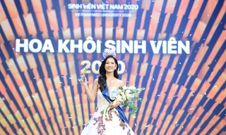 Nhan sắc rạng ngời của nữ sinh viên giành vương miện Hoa khôi Sinh viên Việt Nam 2020