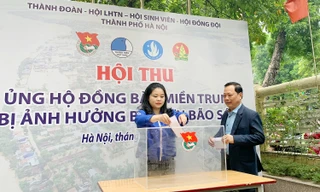 Tuổi trẻ Thủ đô ủng hộ nguồn lực, hỗ trợ đồng bào miền Trung