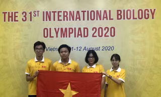 Việt Nam đoạt 4 giải tại Olympic Sinh học quốc tế
