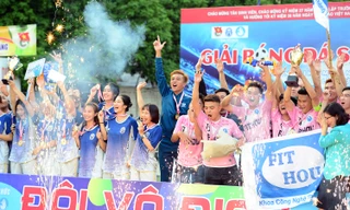 Những khoảnh khắc ấn tượng tại giải bóng đá sinh viên