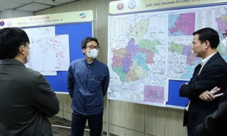 Hàng trăm sinh viên hỗ trợ công tác truy vết, theo dấu ca nhiễm COVID-19