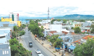 Toàn cảnh thị xã An Khê