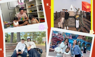 Sao Việt nghỉ lễ: Phạm Quỳnh Anh đưa con đi Disneyland, Lệ Quyên tất bật chạy sô