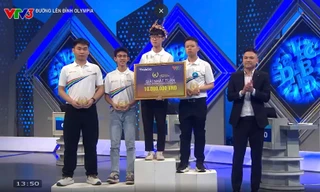 Nam sinh Hà Nội chiến thắng cuộc thi tuần Đường Lên Đỉnh Olympia sau màn rượt đuổi