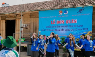 Chiến sĩ Mùa Hè Xanh OU: Kon Tum, khó khăn chẳng màng, cống hiến tuổi trẻ