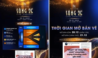 Sóng 25 Live Concert dù gây tranh cãi nhưng vẫn tạo “cơn sốt săn vé”