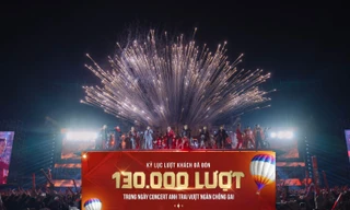 Concert ATVNCG Gai D-2 công bố kỷ lục 130.000 người check-in địa điểm tổ chức