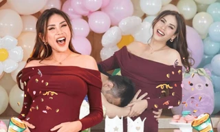 Siêu mẫu Võ Hoàng Yến báo tin vui về con đầu lòng, đáp trả bình luận kém duyên