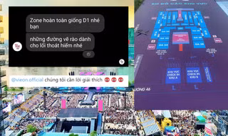 Khán giả concert ATSH D-2 bức xúc khi phát hiện sự thay đổi trong sơ đồ vị trí