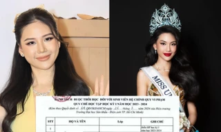 Hoa hậu Bùi Quỳnh Hoa bị buộc thôi học, lý do vì vắng mặt đi thi Miss Universe?