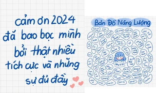 Gen Z cùng nhau chữa lành và cảm ơn một năm đã qua bằng "Bản đồ năng lượng"