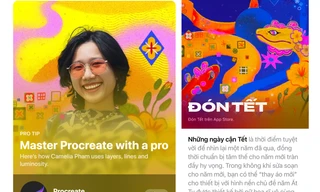 Apple vinh danh nữ nghệ sĩ Việt từng vẽ Google Doodle tôn vinh Đờn ca tài tử