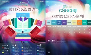 Sơ đồ và quyền lợi concert Chị Đẹp "lên sàn", Gió Em ưng nhất hạng vé nào?