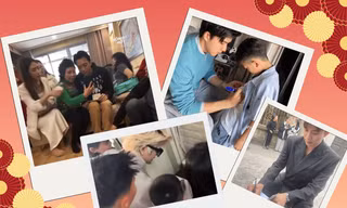 Về quê ăn Tết, dàn Anh trai - Anh tài bất đắc dĩ tổ chức “fan meeting tại gia”