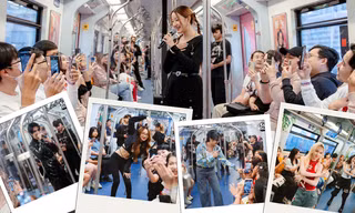 Đến Thái Lan có thêm trải nghiệm mới: "Đu concert" ngay trong tàu điện trên cao