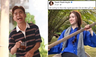 MC Quyền Linh, Minh Dự đu trend "đám giỗ bên cồn" của TikToker Lê Tuấn Khang