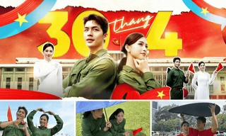 Hoa hậu Tiểu Vy - diễn viên Quốc Anh tung vlog ý nghĩa mừng Đại lễ 30/4