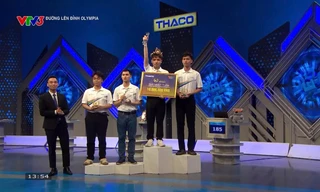 "Plot twist" tại Olympia: Nam sinh Thái Bình lật ngược thế trận giành chiến thắng