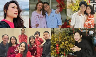 Sao Việt đón năm mới: Vợ chồng Thanh Hằng dạo phố, Mỹ Tâm một mình vẫn "chill"