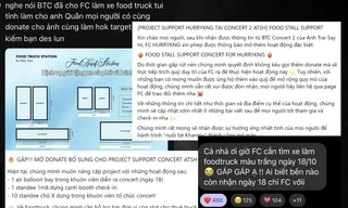 Concert Anh Trai Say Hi - D2: Các FC gặp "kiếp nạn" sát ngày tìm nơi nhận food truck