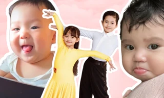 "Thế lực nhí" mới của showbiz: Nhóc tì nhà Minh Hằng, Bảo Anh hút triệu view