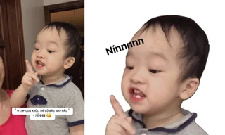 Trở thành meme bất đắc dĩ, cậu bé biểu cảm đáng yêu nhận lượt tương tác khủng