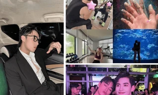 Loạt ảnh được cho là từ lovestagram của Hải Đăng Doo và bạn gái người Thái