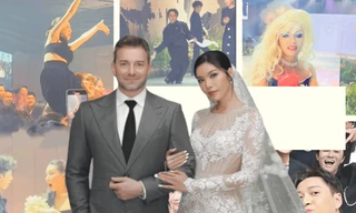 Thùy Tiên "xin vía" hoa cưới, Hòa Minzy - Huỳnh Lập "bung nóc" ở đám cưới Minh Tú